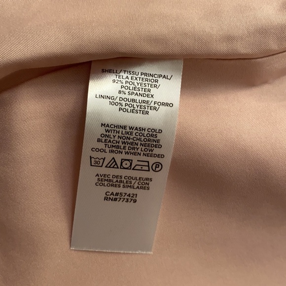 Ann Taylor Factory Pastel Pink petite blazer 6P - Picture 8 of 8